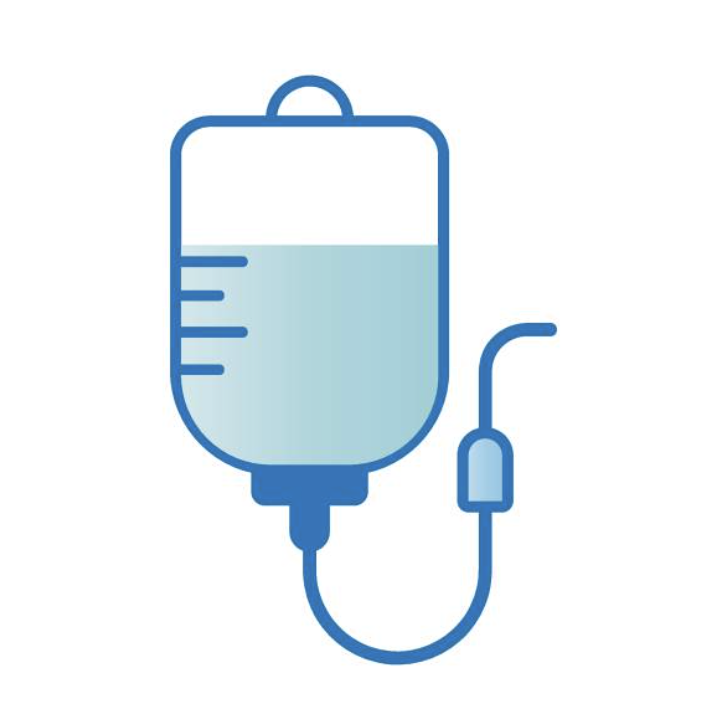 Chemotherapy administration illustration